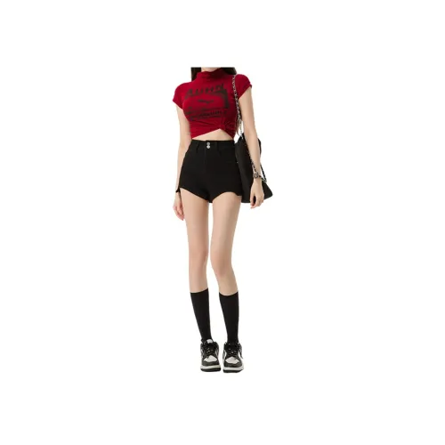FOREVER 21 Черные Женские Джинсовые Шорты