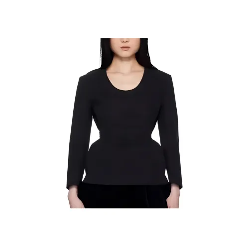 PushBUTTON Черные Женские Футболки