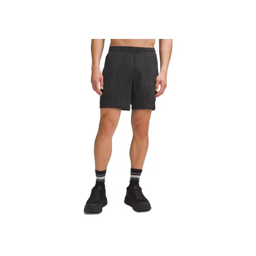 lululemon Pace Breaker Черный/Графитовый Серый Мужские Спортивные Шорты