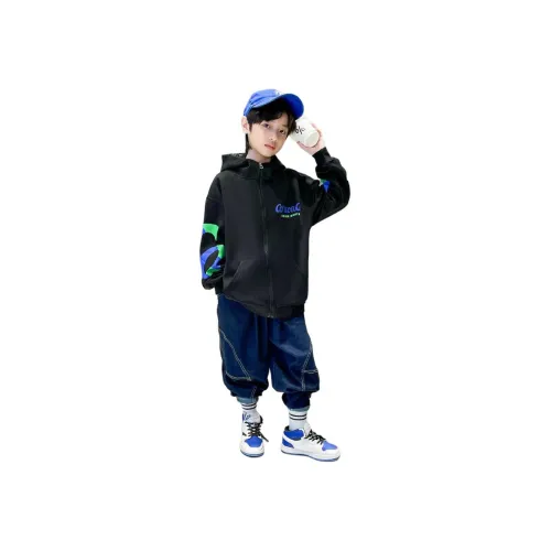 CAMKIDS Черные школьные куртки