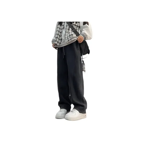 Duke Car Повседневные штаны Унисекс Мытый серый