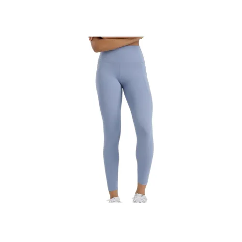 New Balance Sleek Pocket Женские спортивные брюки синего цвета