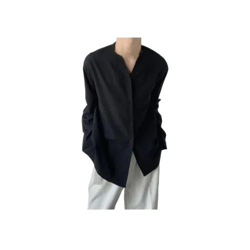 SHIQUANYI Черная унисекс рубашка