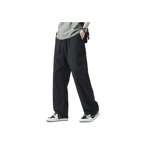 TONGXIANSEN Черные Мужские Повседневные Штаны