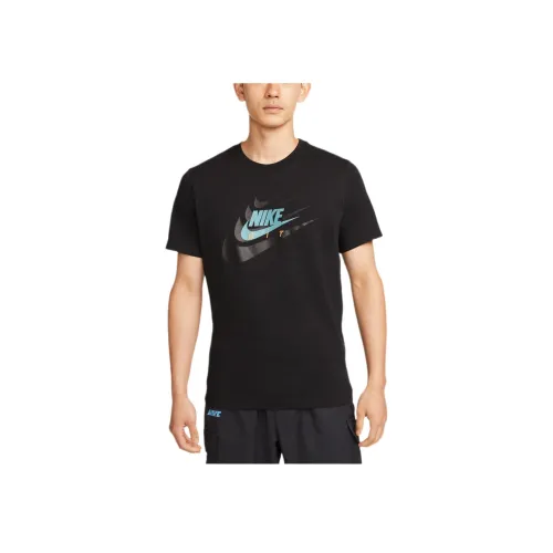 Nike Мужские черные футболки