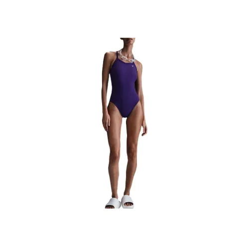 Nike One-Piece Купальник Женские Фиолетовый 536