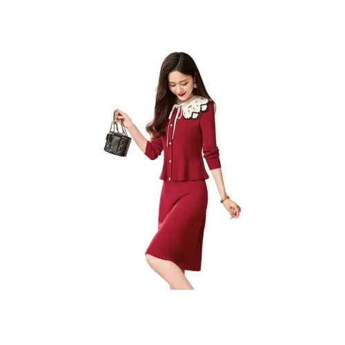 YIMENGYUAN Женские Комплекты с Юбкой