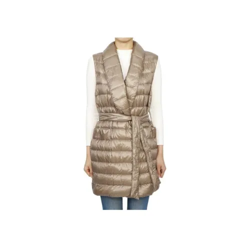 HERNO Бежево-коричневый Женские Жилеты