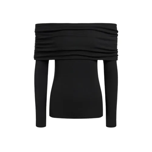 12 STOREEZ Черные Женские Футболки