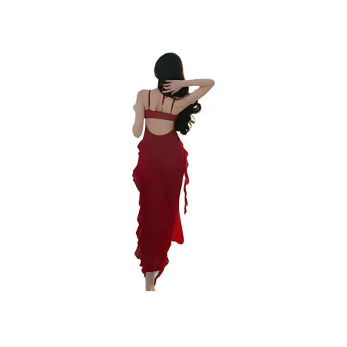 XIAOJUCHUANLI Red Женские Слиплатья