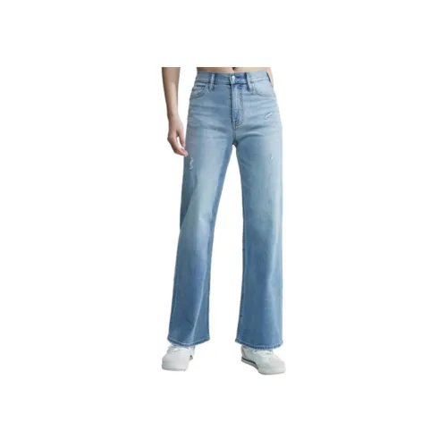 Calvin Klein Джинсы Женские Светло-Синий