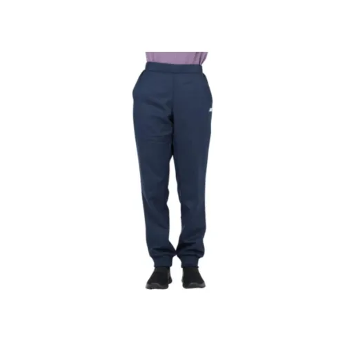 New Balance Вязаные тренировочные брюки женские синие