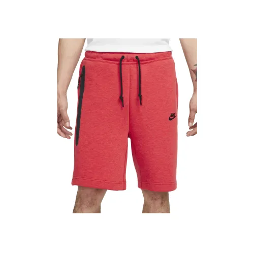 Nike Red Heather Men's Casual Shorts Nike Красные Повседневные Шорты для Мужчин