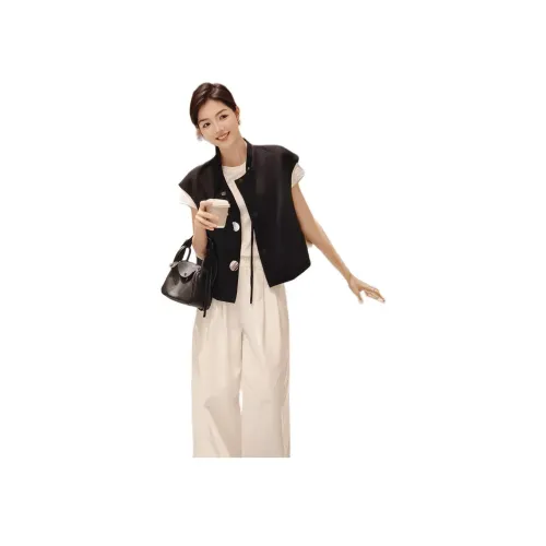 MEIYANG Черный, Этот стиль НЕ имеет права на скидки для членов. Женские жилеты