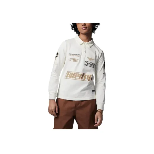 Джордан FlightDeloris T Рубашка Парусный Белый Подростки