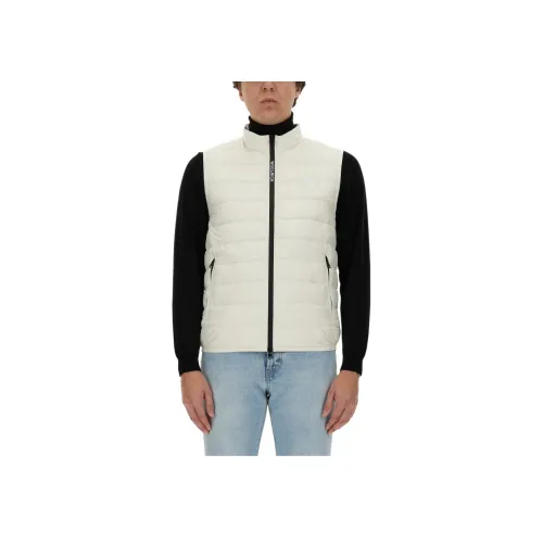 WOOLRICH Логотип Пуховый жилет Мужской Белый