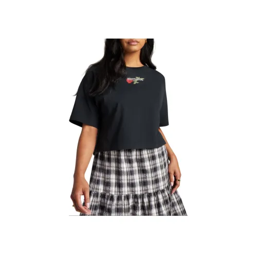 Конверс Черные Женские Футболки