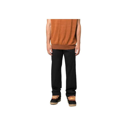 Lanvin Мужские Повседневные Брюки Черные