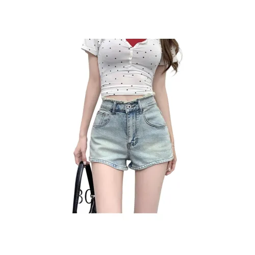 MORii Blue Женские джинсовые шорты