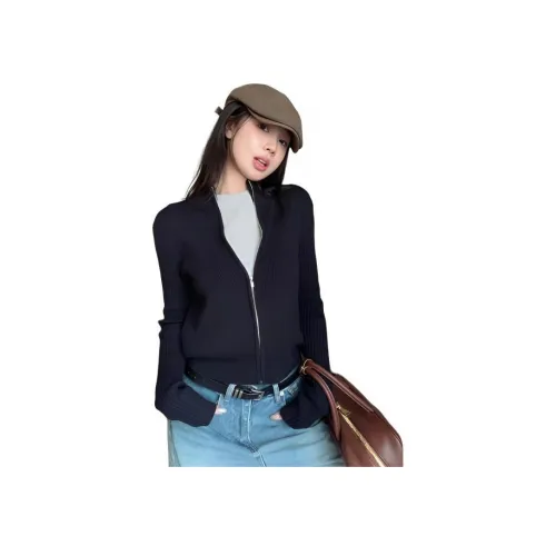 9c collective Темно-синий Синий Женский Трикотаж