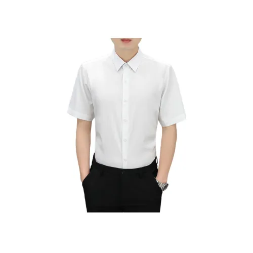 BAISHENGHU Короткий рукав рубашка мужская