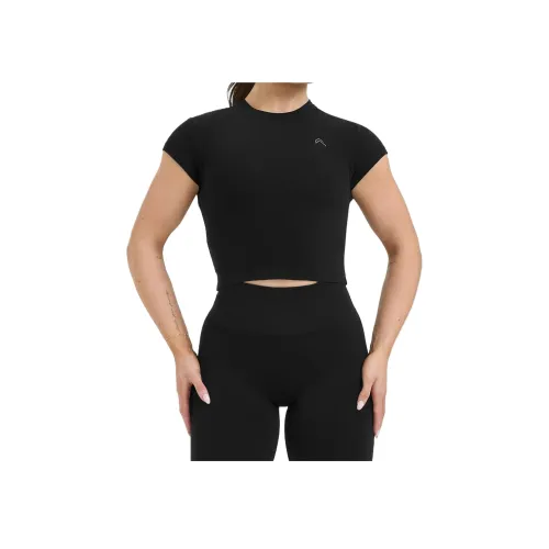 ONER ACTIVE Стандартная T-рубашка Женская Черная