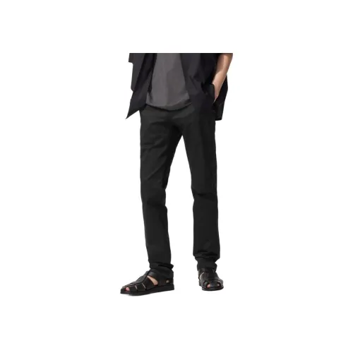 UNIQLO Черные унисекс повседневные брюки