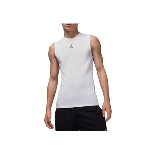 Jordan Apparel Белые Мужские Майки