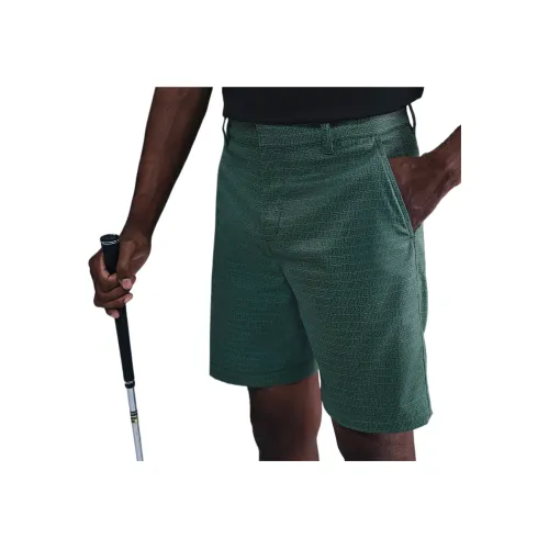 Nike SS25 Спортивные шорты Мужские Винтажный зеленый