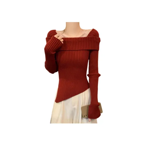 Ya Sheep People Трикотаж Женский Красный