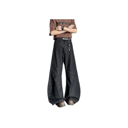 PANDA ADEVIL Джинсы Унисекс Черный