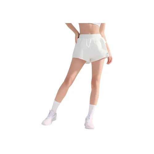 361° Йога Шорты Женские Moon Белый