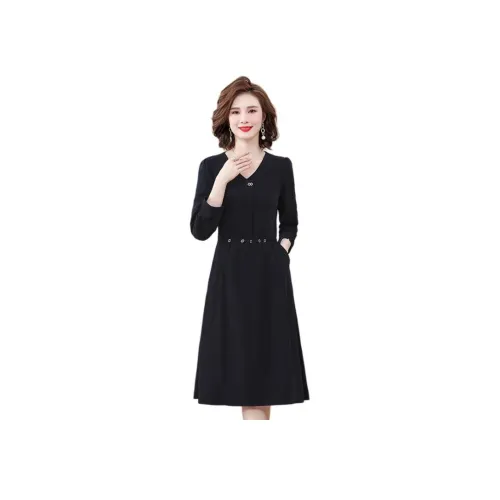 PIERRE CARDIN Длинное платье с длинными рукавами женское