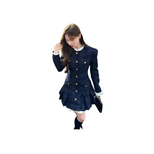 BELOVED STARRY Длинное платье с длинными рукавами женское