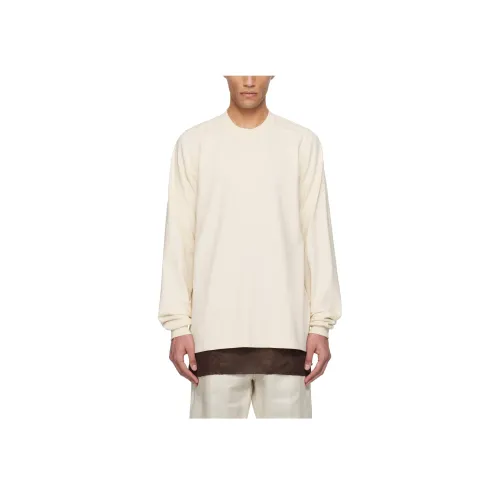 RICK OWENS совместный бренд Бежевый Мужской Свитшот