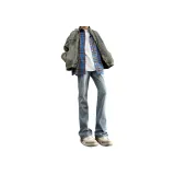 Светло-синий (утолщенный с флисовой подкладкой)