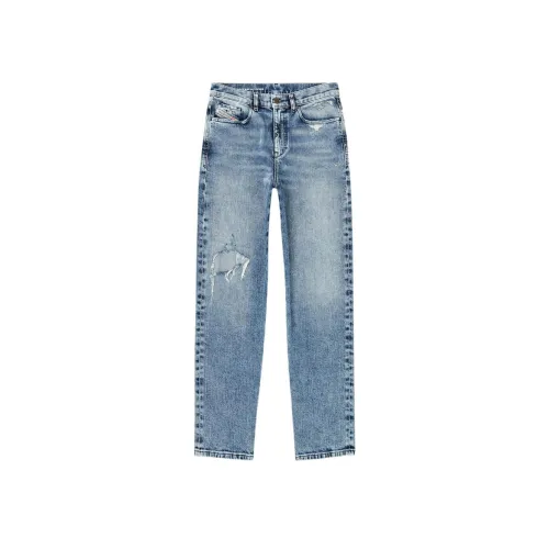 DIESEL Джинсы Женские Светло-Синий