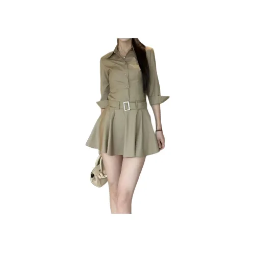 SKYA Длинное платье с длинными рукавами женское