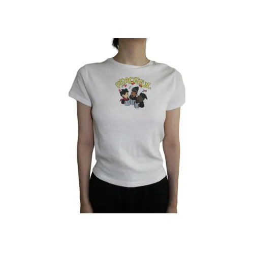 Attends T-Shirt Женская Белая White