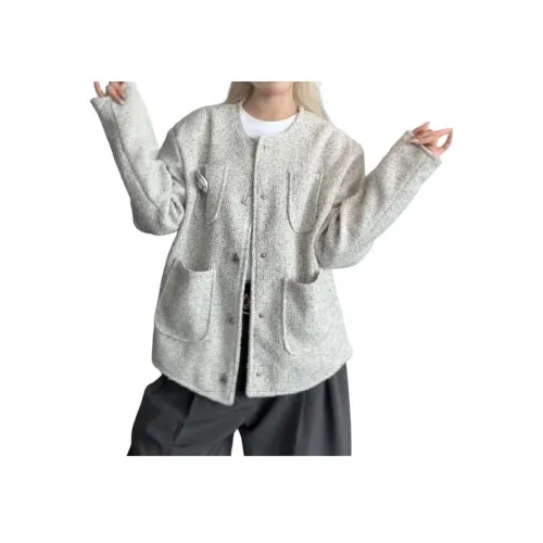 ZIAREL Белый Серый Унисекс Куртки