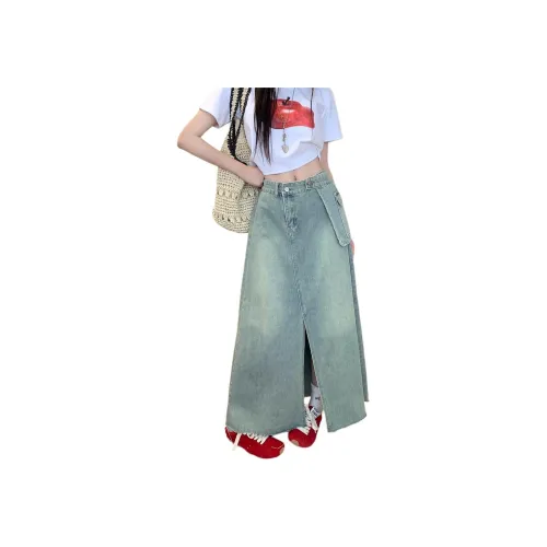 MISSHONEY MH Деним Длинная Юбка Женская