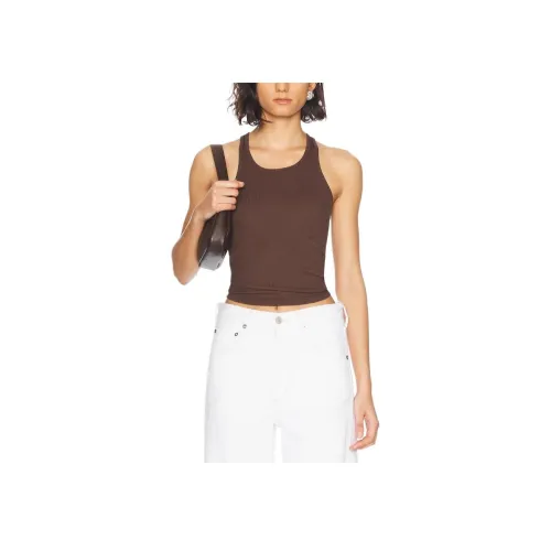 Alexander Wang SS25 Майка Женские Шоколад