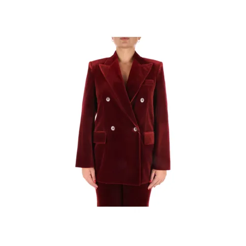 MaxMara Бизнес-костюм пальто женское красное