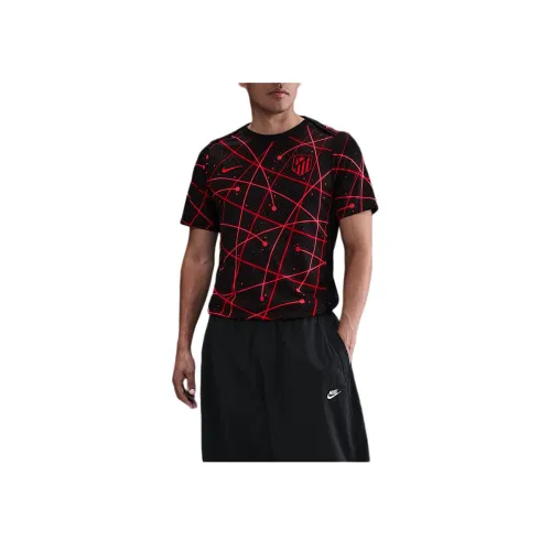 Nike Clothing Черная Мужская Футбольная Джерси