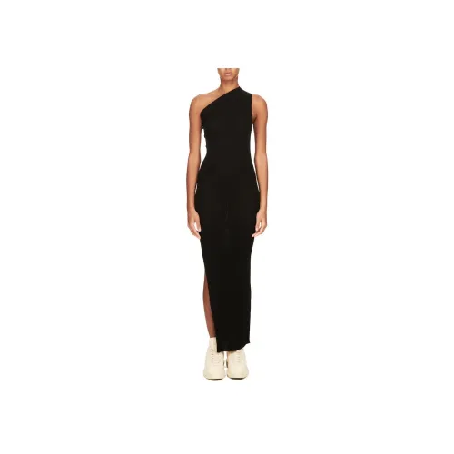 RICK OWENS совместный бренд RO FW24 Без рукавов Платье Женское Черное