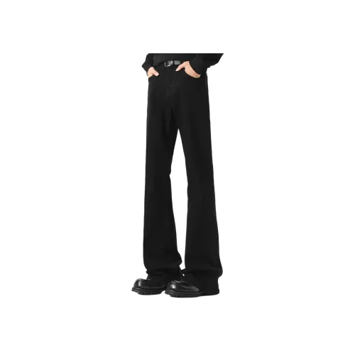 MKIEZER Slim Fit Черные Джинсы Унисекс
