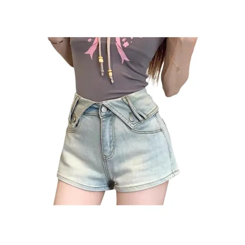 TONYBEAR Светло-синие женские джинсовые шорты