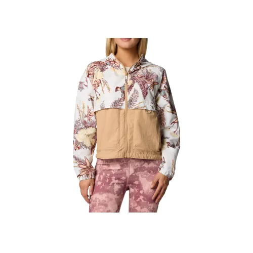 Columbia Spire Valley Тренчкот Женский Белый Хаки