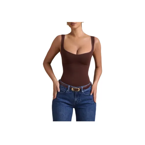 OH POLLY Темный кофейный цвет, женское боди