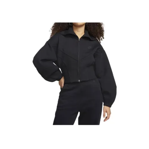 nike Sportswear Tech Fleece Куртки и Пальто Женские Черный